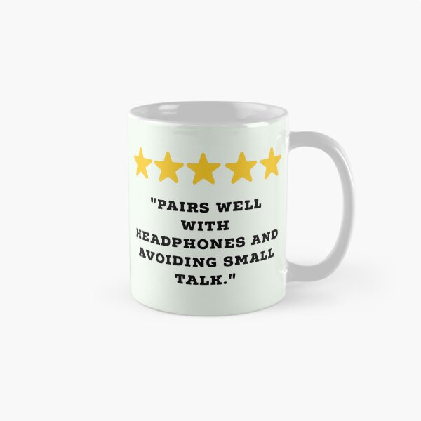 Item preview, Introvert Reviews Funny 5 Star Review #2 designed and sold by Jollys-ArtShop.