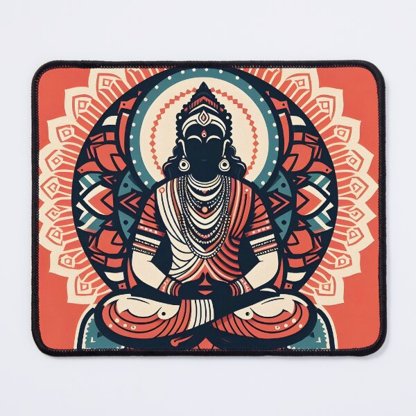 Item preview, Modern Sacred Geometry | Indian Spiritual Artwork designed and sold by InevitableAum.