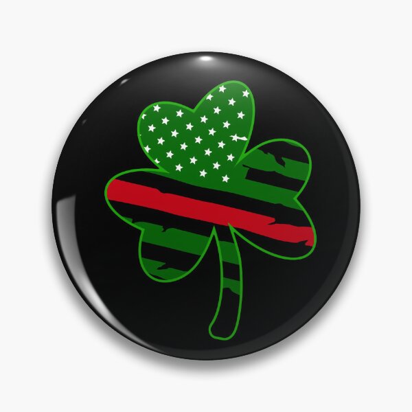 Item preview, Firefighter Flag Shamrock designed and sold by JMDesignHouse.