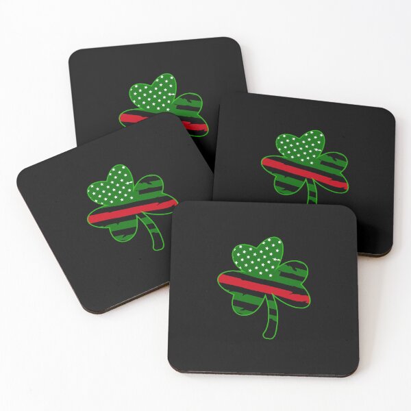 Item preview, Firefighter Flag Shamrock designed and sold by JMDesignHouse.