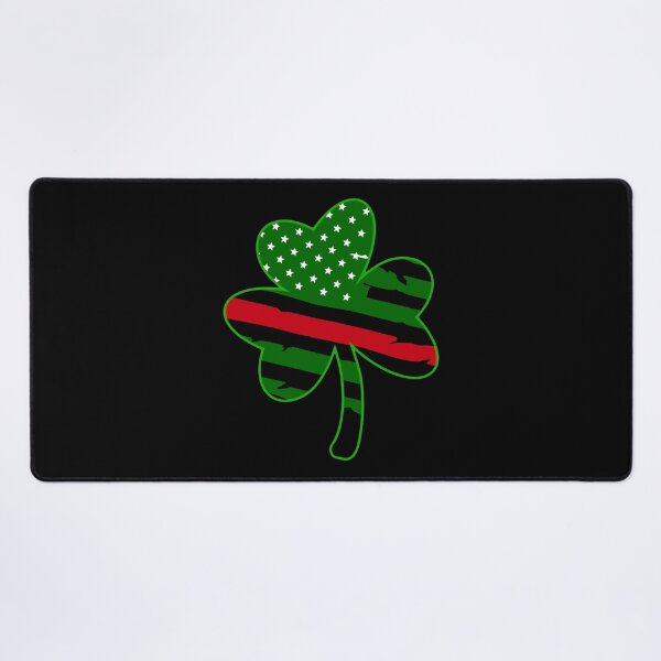 Item preview, Firefighter Flag Shamrock designed and sold by JMDesignHouse.