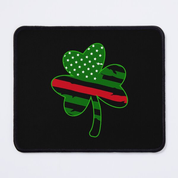 Item preview, Firefighter Flag Shamrock designed and sold by JMDesignHouse.