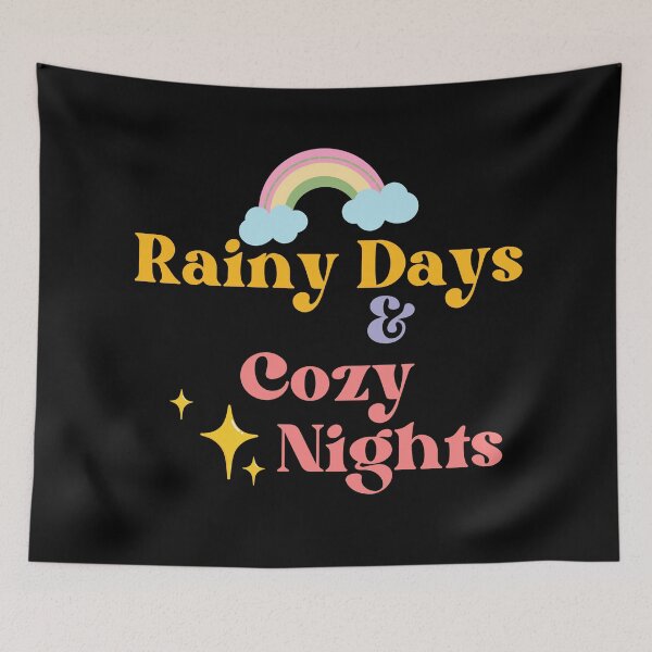 Item preview, Rainy days and cozy nights designed and sold by Nikki Krishna.