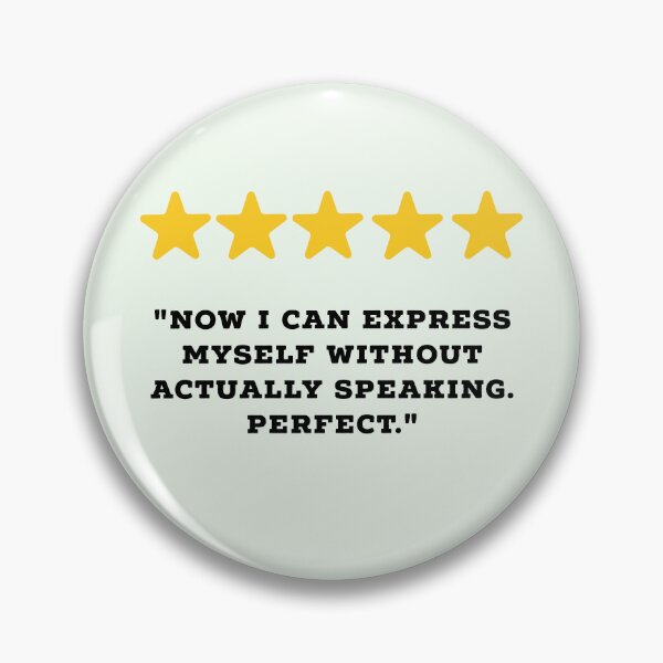 Item preview, Introvert Reviews Funny 5 Star Review #3 designed and sold by Jollys-ArtShop.