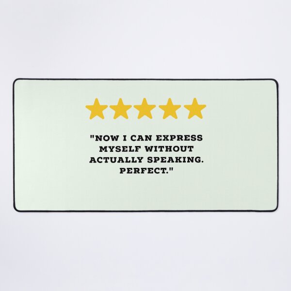 Item preview, Introvert Reviews Funny 5 Star Review #3 designed and sold by Jollys-ArtShop.
