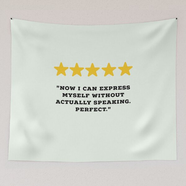 Item preview, Introvert Reviews Funny 5 Star Review #3 designed and sold by Jollys-ArtShop.