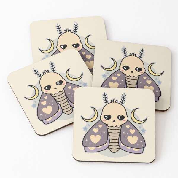 Item preview, Kawaii Death Moth  designed and sold by sasyall.