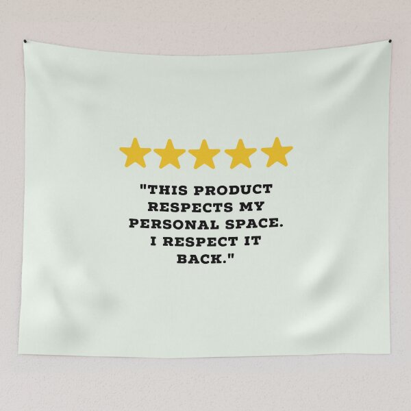 Item preview, Introvert Reviews Funny 5 Star Review #4 designed and sold by Jollys-ArtShop.