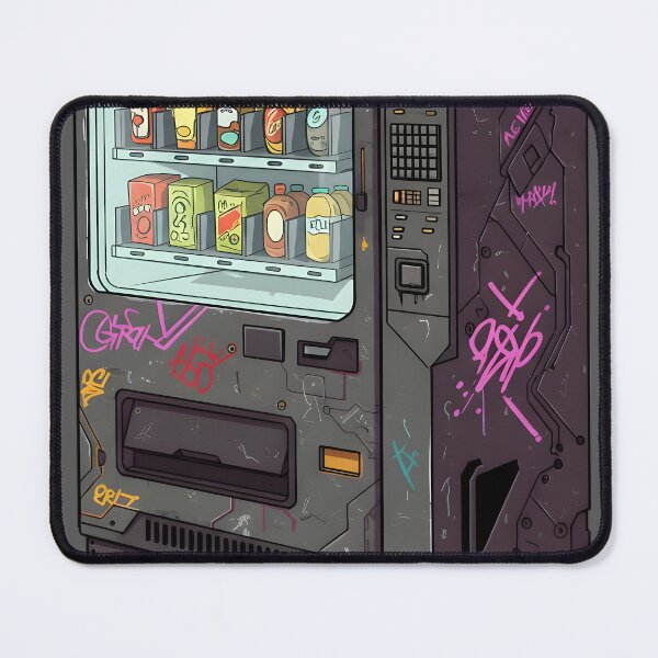 Item preview, Graffiti Cyberpunk Vending Machine: Illustrated Design designed and sold by Brendan Arthur Ring.