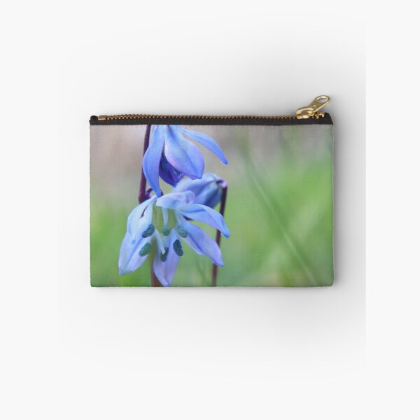 Item preview,  Delicate Blue Scilla Flowers in Springtime designed and sold by OrsalArt.