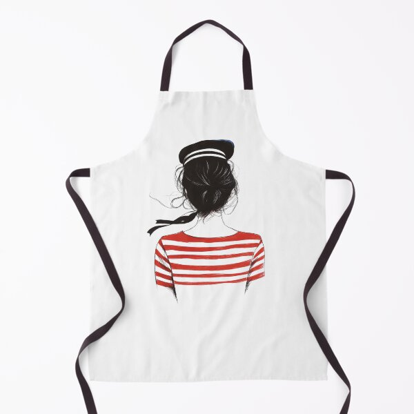 Item preview, Girl in Striped Attire designed and sold by Ramona-Gliga.
