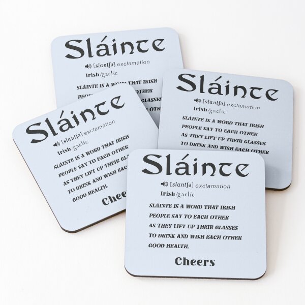 Item preview, Sláinte Irish Definition 1 designed and sold by DigitalandPhoto.