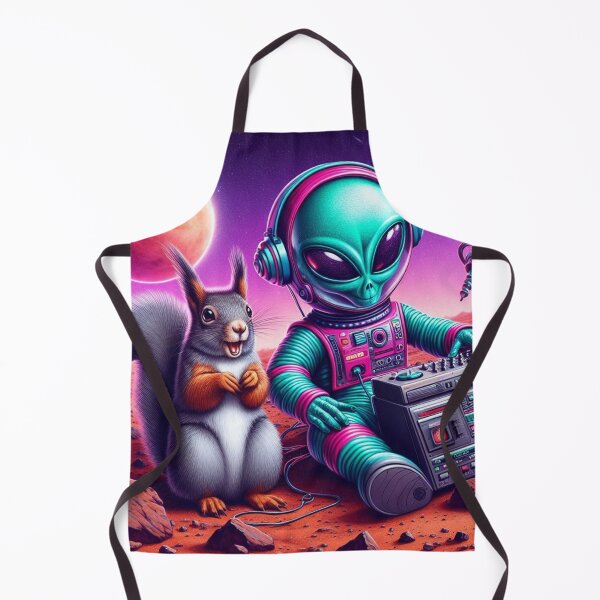 Item preview, Cute squirrel and alien designed and sold by Dogandesighn.