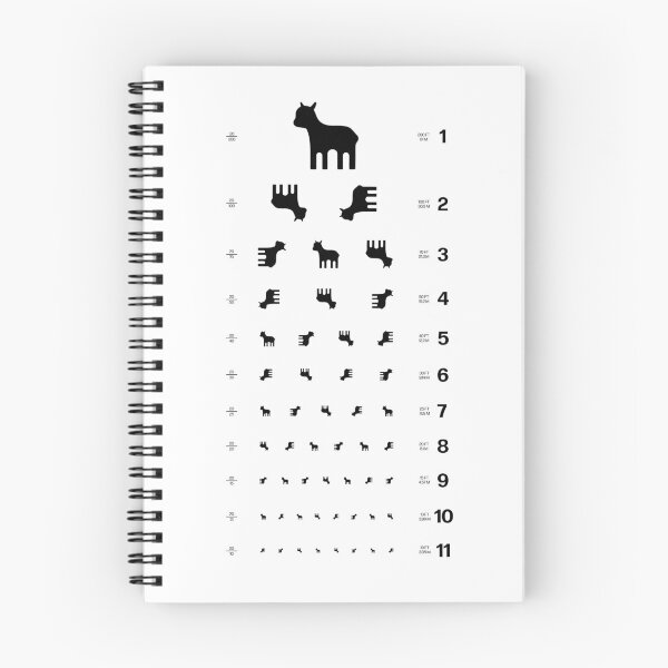 Item preview, Tumbling Lamb Lumon Eye Test designed and sold by ecorp.