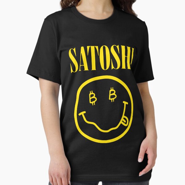 Artikel-Vorschau von Satoshi | Jack Dorsey Edition | 90er Grunge-Rock-Parodie | Parodie, designt und verkauft von ilias13.