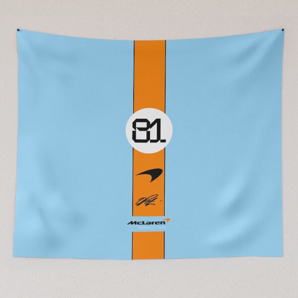 Item preview,  Oscar Piastri Pastel blue formula 1 2025 designed and sold by Pink Polar F1.