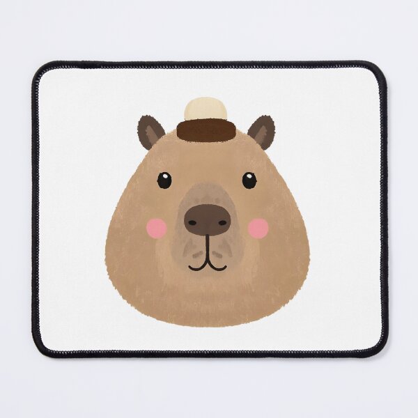 Item preview, A cute Capybara face designed and sold by ShinArtDesign.