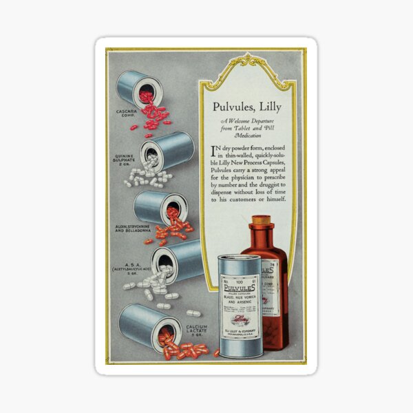Artikel-Vorschau von Vintage-Werbung für Arzneimittel, designt und verkauft von InnerCitadel.