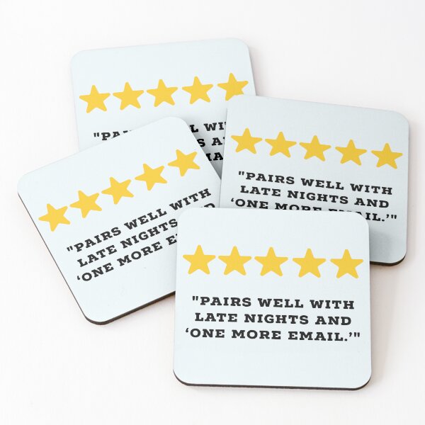 Item preview, Workaholic / Hustler Reviews Funny 5 Star Review #2 designed and sold by Jollys-ArtShop.