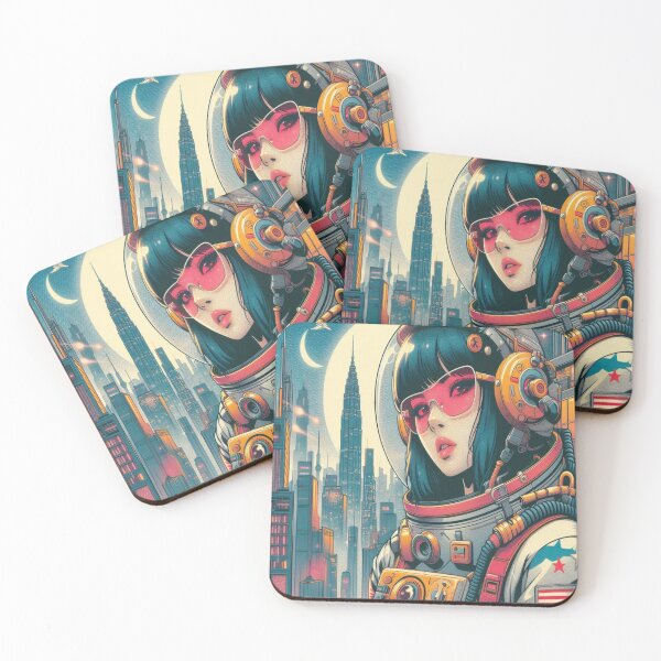 Item preview, Astro Girl vintage city designed and sold by Creativnani.