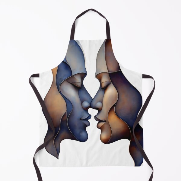 Item preview, Soul Reflection – Abstract Lovers in Harmony designed and sold by Chroma Myst.