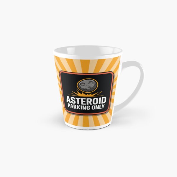 Item preview, Asteroid Parking Only – Funny Space & Doomsday Sign designed and sold by CrownedCanvas.