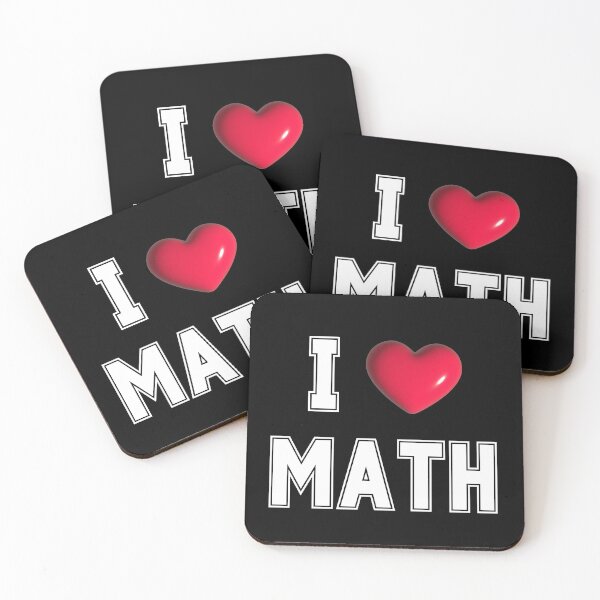 Item preview, Maths Funs -  I Heart MATH designed and sold by StemMerch247.