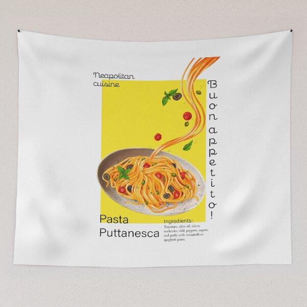 Item preview, Pasta Puttanesca designed and sold by alanaveronica.