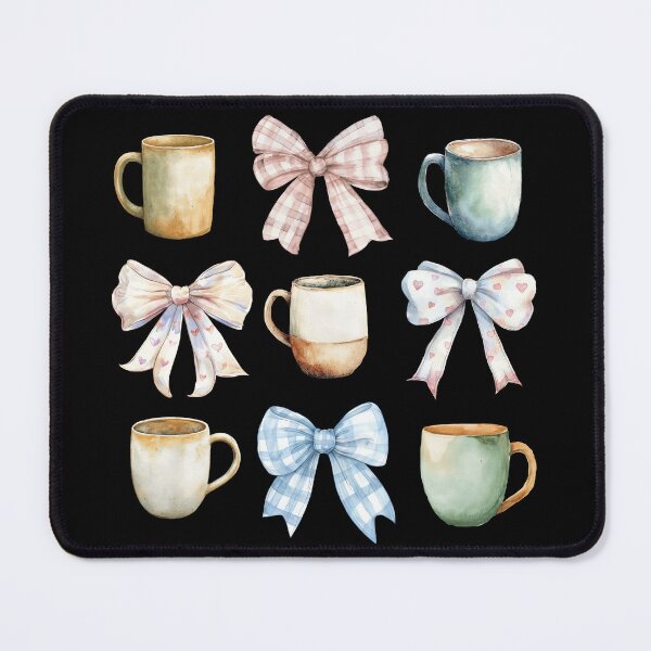 Item preview, cups and bows designed and sold by VariousGoodies.