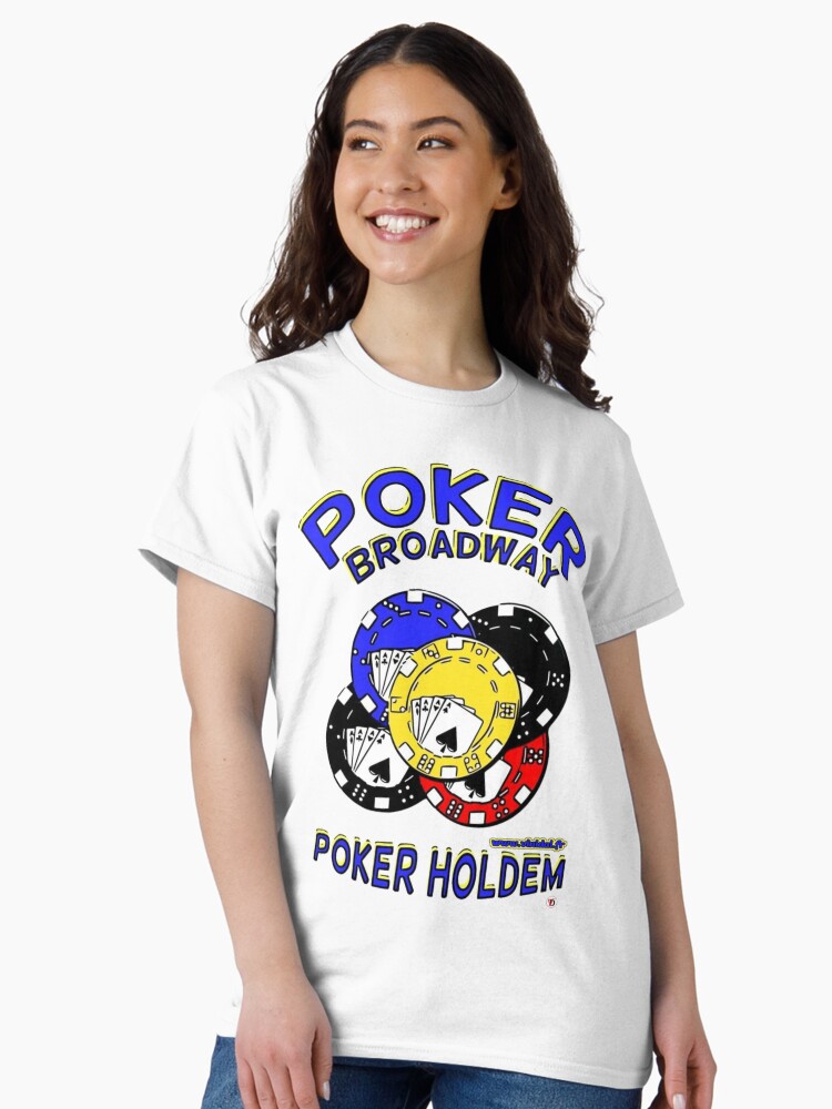 Aperçu 2 sur 7. T-shirt classique avec l'œuvre Poker. créée et vendue par Vinidal.