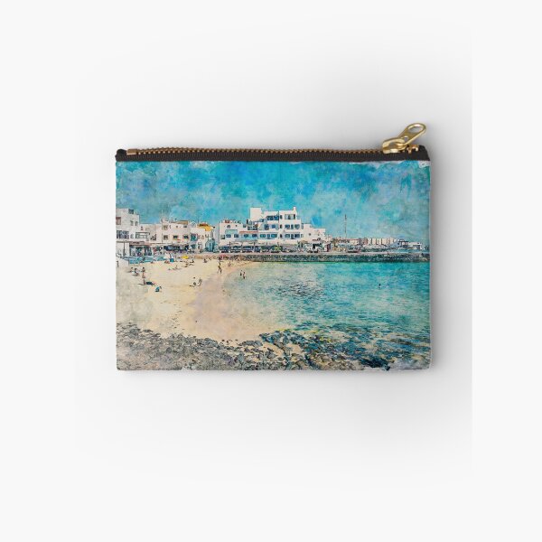 Item preview, Corralejo Fuerteventura Watercolour Effect Photo 4 designed and sold by GG WALL ART.