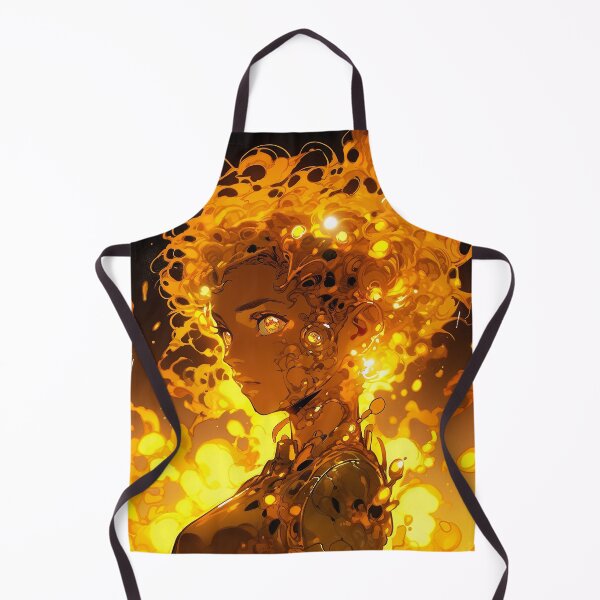 Item preview, Intense Molten Energy Anime Girl designed and sold by bubblegoth.
