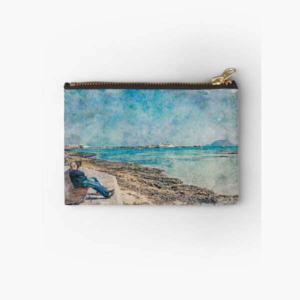 Item preview, Corralejo Fuerteventura Watercolour Effect Photo 6 designed and sold by GG WALL ART.