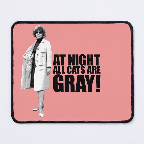 Item preview, Valley of the Dolls Miriam Polar All Cats Gray v2 designed and sold by emwoodard.