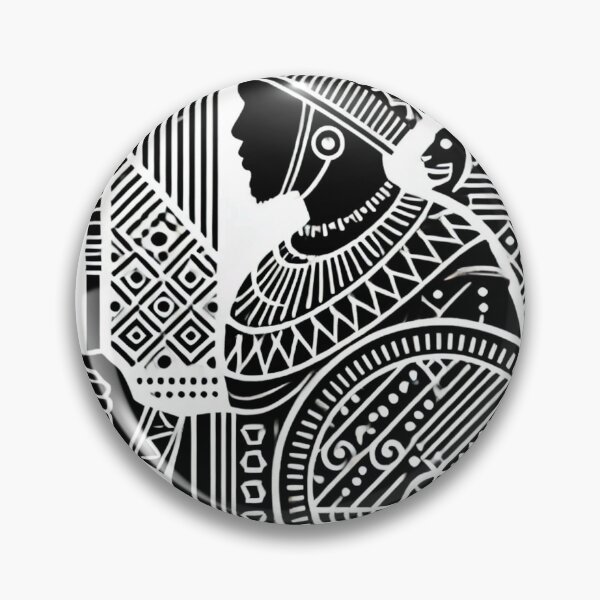 Item preview, Warrior's Grace: Intricate Tribal Line Art designed and sold by OandSDesigns23.