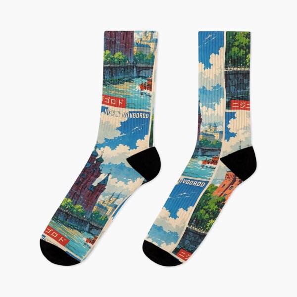 Item preview, Nizhny Novgorod Retro Anime 80s Vintage Travel designed and sold by Retro-Anime9.