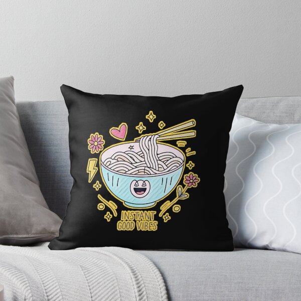 Item preview, Instant Good Vibes Noodles – Funny Kawaii Ramen Lover designed and sold by creativerooney.