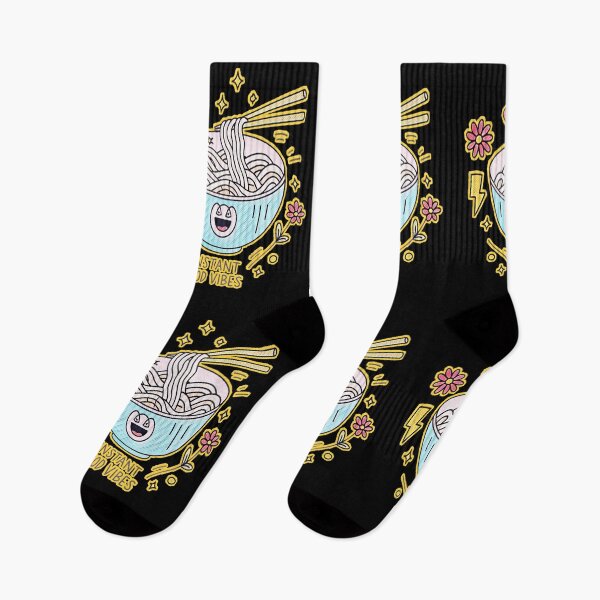Item preview, Instant Good Vibes Noodles – Funny Kawaii Ramen Lover designed and sold by creativerooney.