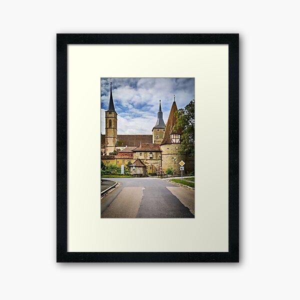 Item preview, View of the Rödelseer Tor in Iphofen designed and sold by MICHAEL KNIERIEME - PHOTOGRAPHY.