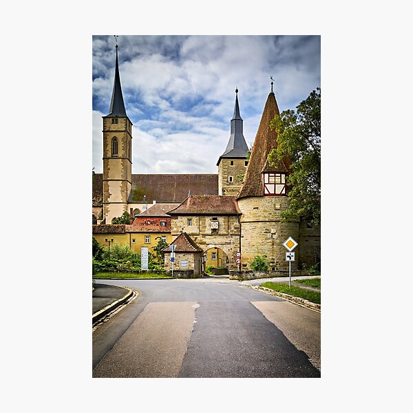 Item preview, View of the Rödelseer Tor in Iphofen designed and sold by MICHAEL KNIERIEME - PHOTOGRAPHY.