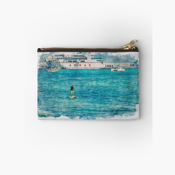 Item preview, Corralejo Fuerteventura Watercolour Effect Photo 9 designed and sold by GG WALL ART.