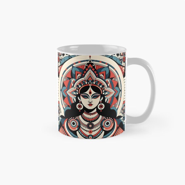 Item preview, Geometric Meditative Deity | Sacred Mandala Art | Spiritual Wall Decor designed and sold by InevitableAum.