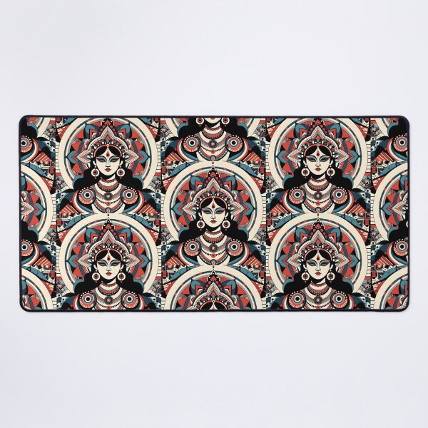 Item preview, Geometric Meditative Deity | Sacred Mandala Art | Spiritual Wall Decor designed and sold by InevitableAum.