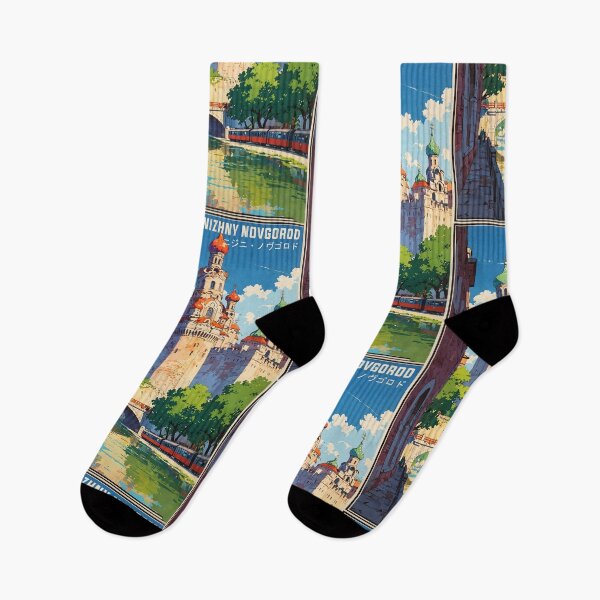 Item preview, Nizhny Novgorod Retro Anime 80s Vintage Travel designed and sold by Retro-Anime9.