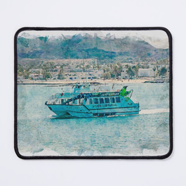 Item preview, Corralejo Fuerteventura Watercolour Effect Photo 8 designed and sold by GG WALL ART.