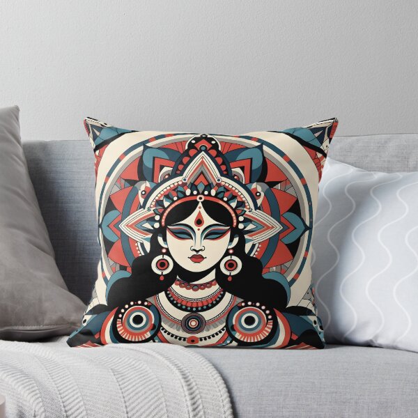 Item preview, Geometric Meditative Deity | Sacred Mandala Art | Spiritual Wall Decor designed and sold by InevitableAum.