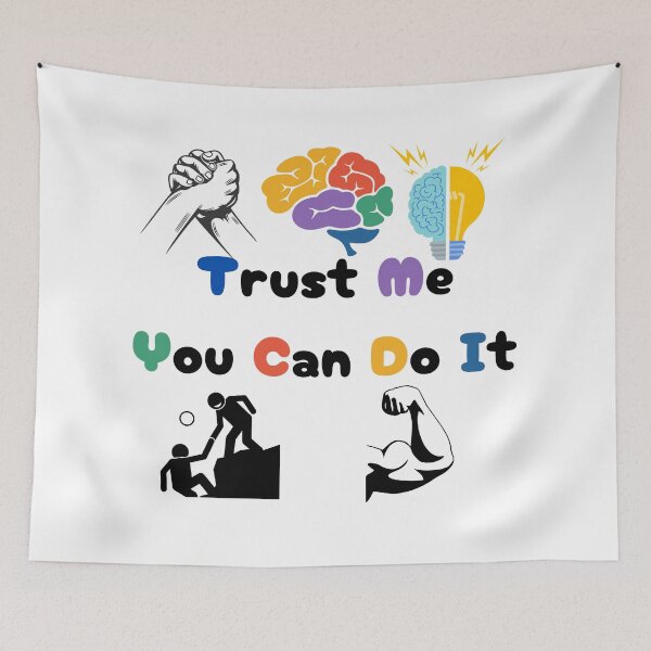Item preview, Trust Me You Can Do It Teamwork & Brainpower: Creativity Meets Innovation designed and sold by World-Shop25.