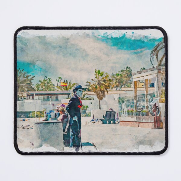 Item preview, Corralejo Fuerteventura Watercolour Effect Photo 11 designed and sold by GG WALL ART.