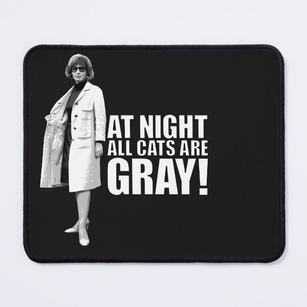 Item preview, Valley of the Dolls Miriam Polar All Cats Gray v4 designed and sold by emwoodard.