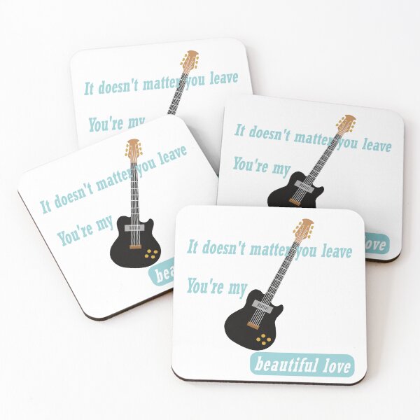 Item preview, Electric guitar with song lyrics designed and sold by GiCapgraphics.